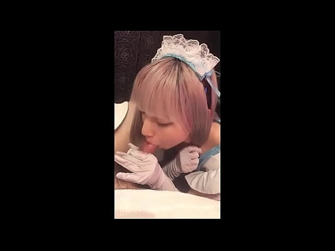 ❤️ Japonè idol [mayuka], kostim sèvant franse, pati 1, pip ak jerk off ak losyon ❤️❌ Videyo fuck  nan nou ☑